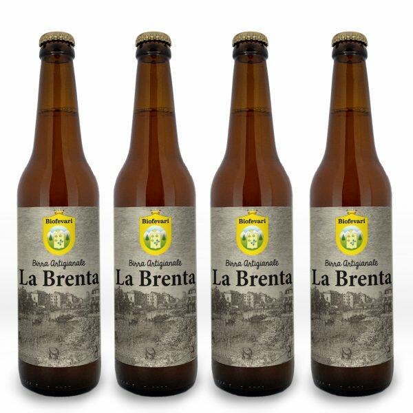 Birra la Brenta - Birra artigianale biologica set da 4 bottiglie